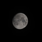 Mond (zunehmend, 95%) am 27.09.2023 um 22:54 Uhr MESZ