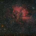 Sh2-132 (Löwenkopfnebel) - 1,5 Stunden - RGB+Schmalband - OSC ToupTek 2600 Color - Skywatcher 8" Quattro f/4