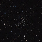 NGC1513 Offener Sternhaufen mit der Vaonis Stellina
