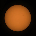 Sonne am 13.08.2023 mit der Vaonis Stellina
