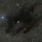 Taurus Molekülwolke mit kleinen Flammennebel