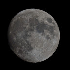 Mond (93%,zunehmend) am 25.11.2023 mit dem Seestar S50