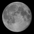 Mond 26.01.2024 - 8" Newton - EOS 700D - Stack