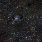 offener Sternhaufen und Dunkelnebel (NGC225) - 2 Stunden - RGB - OSC ToupTek 2600 Color - Skywatcher 8" Quattro f/4