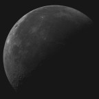 Mond am 11.06.2023 (Mosaik aus 11 Aufnahmen)