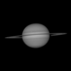 Animation - Saturn mit Dione und Dioneschatten - 25.08.2025