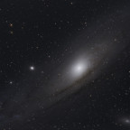 M31 - meine erste Galaxie, schwierige Bearbeitung