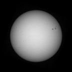 Sonne 02.07.2023 - 8" Newton - Weißlicht