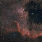 NGC7000 - "The Great Wall" - First Light mit dem ASIAir plus am Skywatcher Esprit 120ED