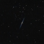 NGC5907 "Knife Edge Galaxy" mit der Vaonis Stellina
