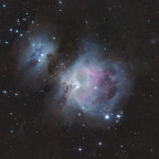 M42, M43 und NGC1977 ("Running Man")