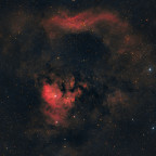 NGC7822 - das kosmische Fragezeichen - ein Mosaik mit dem Seestar S30Pro