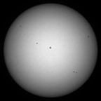 Sonne 20.08.2023 - 8" Newton - EOS 700D - Weißlicht