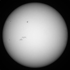 Sonne 22.03.2024 - 8" Newton - EOS 700D - Weißlicht