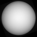 Sonne 01.05.2024 - 8" Newton - EOS 700D - Weißlicht