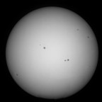 Sonne 24.07.2023 - 8" Newton - Weißlicht