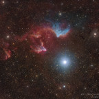 IC 63 Ha-Gebiet
