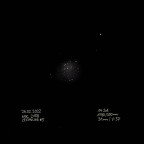 NGC 2158 Zeichnung