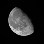 Mond (abnehmend, 70%) am 13.01.2023 mit der Vaonis Stellina
