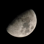 Mond (56%, zunehmend) am 21.11.2023 mit dem Seestar S50