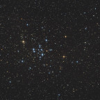 Nicht sehr spektakulär, dennoch ein schöner offener Sternhaufen - Messier 34