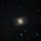 M95 Galaxie mit der Vaonis Stellina