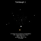 Tombaugh 1, ein Offener Sternhaufen in Canis Major