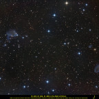 IC 423, IC 424, IC 426 im Gürtel des Orion
