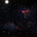 IC59 / IC63 "Ghost of Cassiopeia" mit der Vaonis Stellina