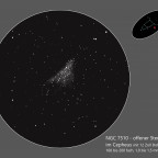 NGC 7510 offener Sternhaufen Kepheus