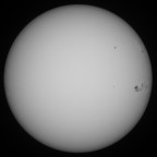 Sonne 28.03.2024 - 8" Newton - EOS 700D - Weißlicht