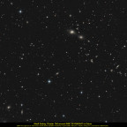 Galaxienhaufen Abell 194 um NGC 541/545/547 im Cetus