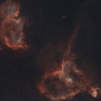 Herz- & Seelennebel (IC 1805 & IC 1848)