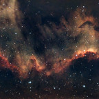 NGC7000 mit der Vaonis-Stellina (Version 3 - 8,46 Stunden belichtet)