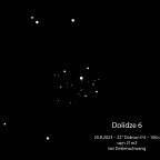 Dolidze 6, ein kleiner Offener Sternhaufen nahe Sadr (Gamma Cygni)