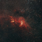 NGC 3576 Statue of Liberty Nebel