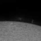Sonne in H-Alpha am 13.10.2021