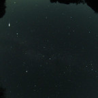 Meteor, aufgenommen von meiner AllSky-Kamera am 09.10.2021