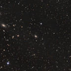 Die NGC 2332 Galaxiengruppe im Sternbild Luchs