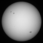 Sonne 15.07.2023 - 8" Newton - Weißlicht