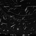 Perseiden-Meteore in der Nacht vom 15. auf den 16.08.2023