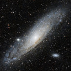 Andromedagalaxie M31 - Ein Klassiker im Herbst