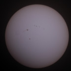 Sonne 07.05.2023 - 8" Newton - Weißlicht