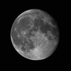 Mond am 11.10.2022 (95%, abnehmend) - aufgenommen mit der Vaonis Stellina