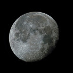 Mond (92%, abnehmend) am 30.11.2023 um 07:48 Uhr MEZ mit dem Seestar S50