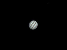 Jupiter am 22 September 2024 von 01:12 bis 03:45