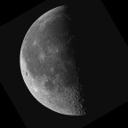 Mond 18.07.2025 - 8" Newton Skywatcher Quattro - Touptek 2600 Color