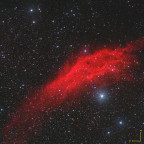 NGC1499 / California Nebel RGB+Halpha mit Pentax Altglas