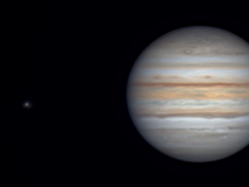 Jupiter mit Skymax 180  am 05.09.2021 gegen 20.15Uhr vom Balkon