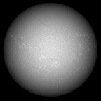 Sonne im Bereich 393.3 nm (CaK) +/- 1.5 nm am 16. August 2025 um 17:07 MESZ